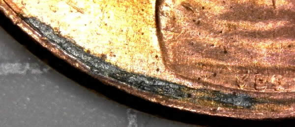 2015-P-Shield-Cent-With-Missing-Copper-Plating?-Is-It-Post-Strike-Damage?